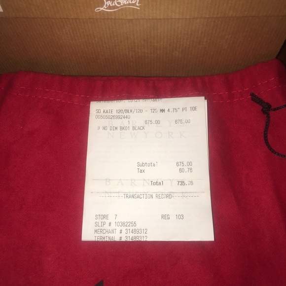 Christian Louboutin  size 39 So Kate - Picture 6 of 6